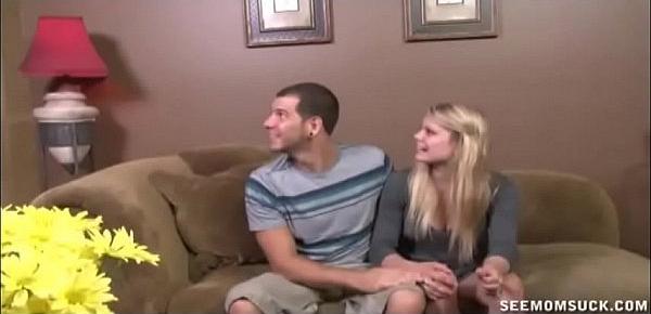  Teen Visits Her Step-mom With Her New Boyfriend